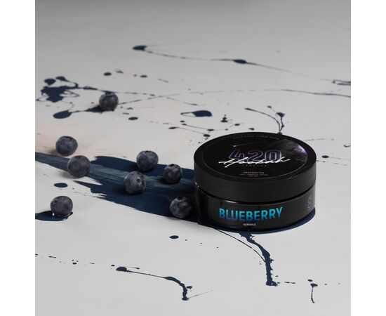 Тютюн 420 Blueberry (Чорниця) 100 грам Тютюн 420 Blueberry (Чорниця) 100 грам