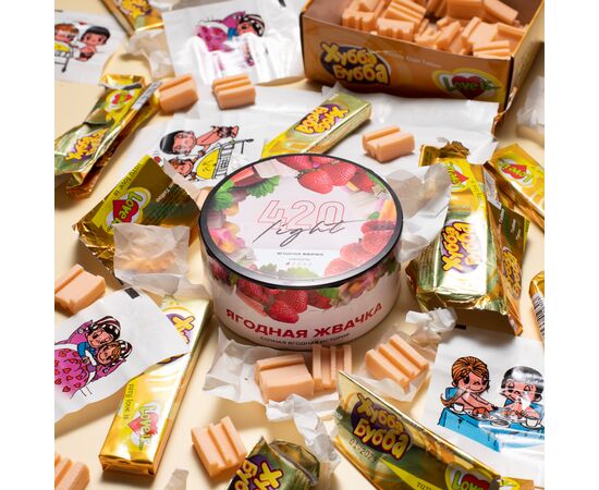 Тютюн 420 Light Line Ягідна Жуйка 100 грам Тютюн 420 Light Line Ягідна Жуйка 100 грам