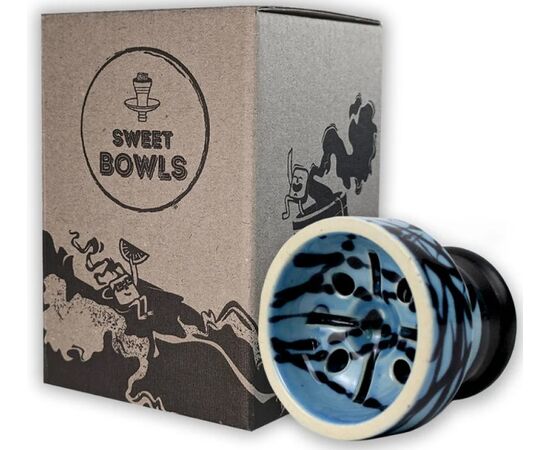 Чаша для кальяну Sweet Bowls Ring Glaze Blue Чаша для кальяну Sweet Bowls Ring Glaze Blue
