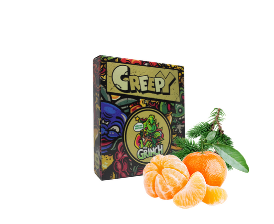 Тютюн Creepy Grinch (Хвоя Мандарин) 100 гр Тютюн Creepy Grinch (Хвоя Мандарин) 100 гр