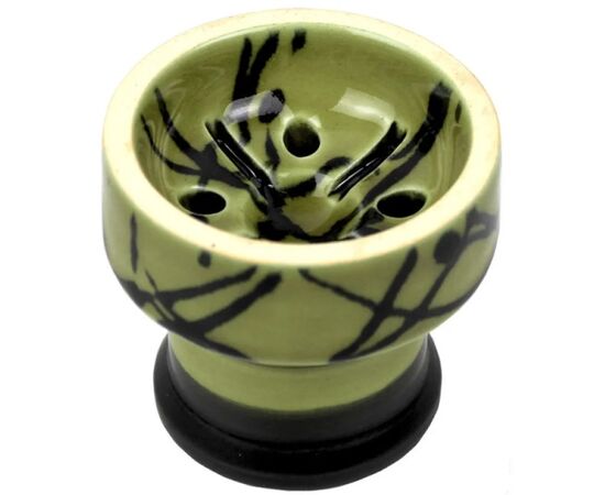 Чаша для кальяну Sweet Bowls Ring Glaze Green Чаша для кальяну Sweet Bowls Ring Glaze Green