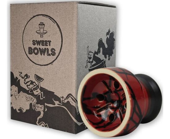 Чаша для кальяну Sweet Bowls Ring Glaze Red Чаша для кальяну Sweet Bowls Ring Glaze Red