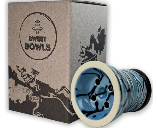 Чаша для кальяну Sweet Bowls New Turkish Glaze Blue Чаша для кальяну Sweet Bowls New Turkish Glaze Blue