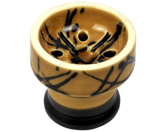 Чаша для кальяну Sweet Bowls Ring Glaze Yellow Чаша для кальяну Sweet Bowls Ring Glaze Yellow