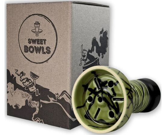 Чаша для кальяну Sweet Bowls Rubicon Glaze Green Чаша для кальяну Sweet Bowls Rubicon Glaze Green