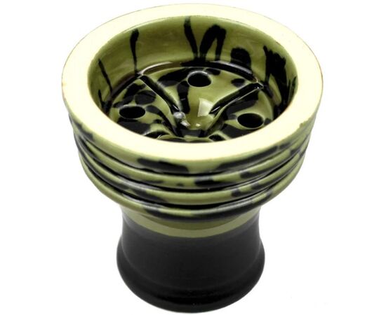 Чаша для кальяну Sweet Bowls Unika Glaze Green Чаша для кальяну Sweet Bowls Unika Glaze Green