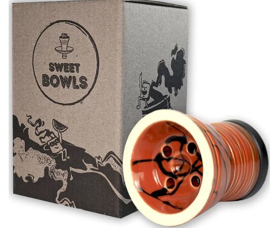 Чаша для кальяну Sweet Bowls New Turkish Glaze Orange Чаша для кальяну Sweet Bowls New Turkish Glaze Orange