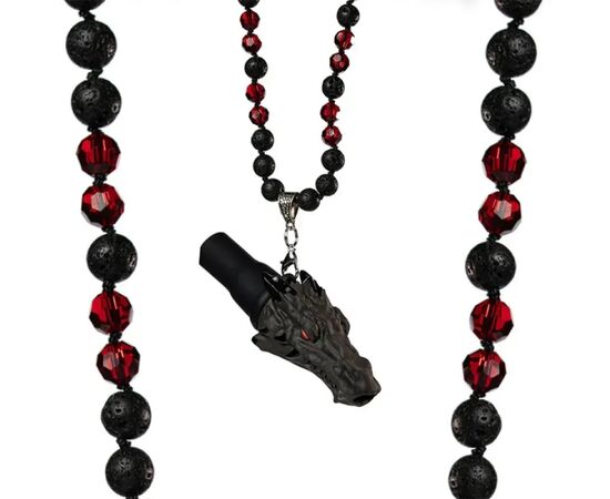 Персональний мундштук Lavart Dragon Red-Black Персональний мундштук Lavart Dragon Red-Black