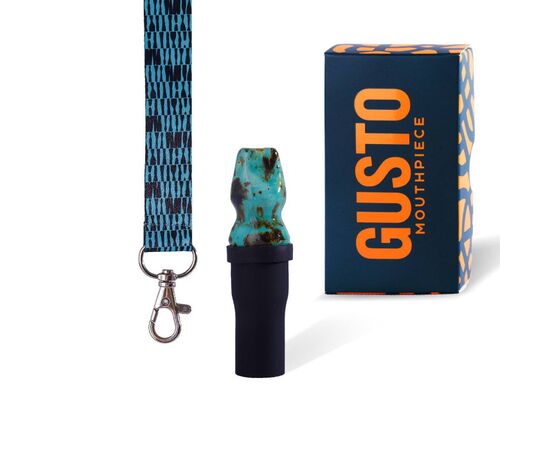Персональний мундштук Gusto Bowls Turquoise Персональний мундштук Gusto Bowls Turquoise
