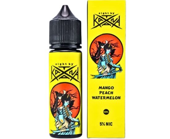 Рідина Eight by Katana Mango Peach Watermelon (Манго Персик Кавун) 50мл, 5% Рідина Eight by Katana Mango Peach Watermelon (Манго Персик Кавун) 50мл, 5%