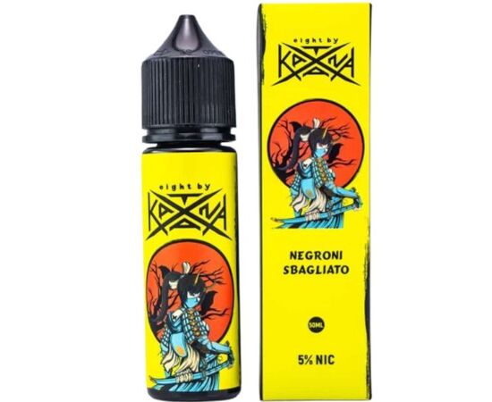 Рідина Eight by Katana Negroni Sbagliato (Вино та Лікер Кампарі) 50мл, 5% Рідина Eight by Katana Negroni Sbagliato (Вино та Лікер Кампарі) 50мл, 5%