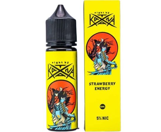 Рідина Eight by Katana Strawberry Energy (Полуниця Енергетик) 50мл, 5% Рідина Eight by Katana Strawberry Energy (Полуниця Енергетик) 50мл, 5%