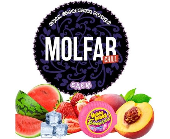 Тютюн Molfar Chill Line Едем (Фруктова Жуйка) 100 гр Тютюн Molfar Chill Line Едем (Фруктова Жуйка) 100 гр